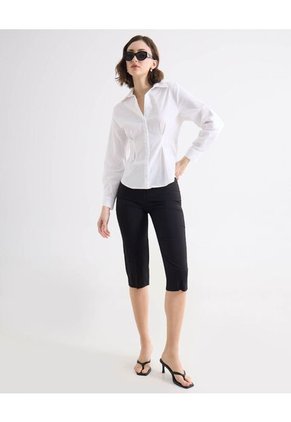 Blusa Para Mujer Manga Larga Color Crudo Marca Seven Seven #28124116