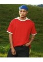 Camiseta Contrastes En Bordes  Para Hombre Rojo Seven Seven de Seven Seven
