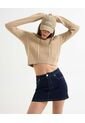 Saco Tejido Tricot  Para Mujer Arena Seven Seven de Seven Seven