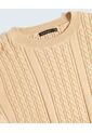 Saco Tejido Tricot  Para Mujer Arena Seven Seven de Seven Seven