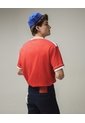 Camiseta Contrastes En Bordes  Para Hombre Rojo Seven Seven de Seven Seven