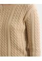 Saco Tejido Tricot  Para Mujer Arena Seven Seven de Seven Seven