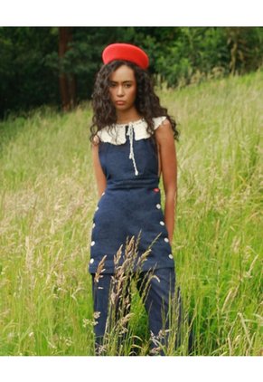 Vestido Denim Separable  Para Mujer Azul Seven Seven