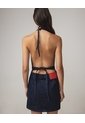 Vestido Denim Separable  Para Mujer Azul Seven Seven de Seven Seven