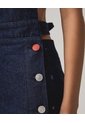 Vestido Denim Separable  Para Mujer Azul Seven Seven de Seven Seven