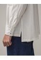 Camisa Rayas Con Pechera  Para Hombre Blanco Seven Seven de Seven Seven