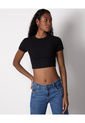 Camiseta Para Mujer Manga Corta Color Negro Marca Seven Seven #28095411 de Seven Seven