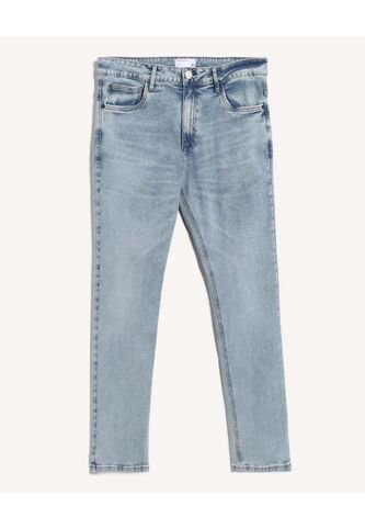 Jean Slim Tono Azul Claro  Para Hombre Azul Seven Seven Seven Seven