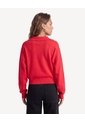 Saco Polo Tejido Con Escote En V  Para Mujer Rojo Seven Seven de Seven Seven