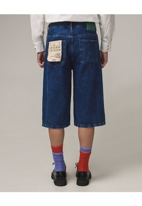 Jort Denim Pretina Cruzada Para Mujer Azul Seven Seven