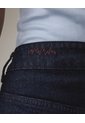 Jean Barrel Tiro Alto Rígido  Para Mujer Azul Seven Seven de Seven Seven