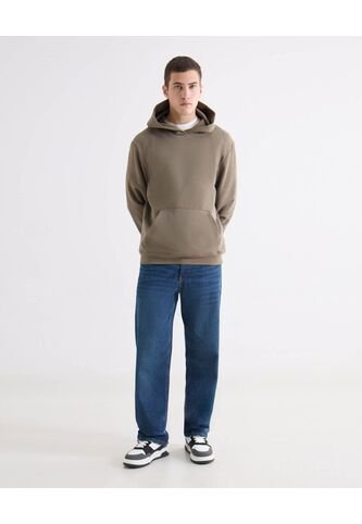 Jean Straight Con Desgastes  Para Hombre Azul Seven Seven Seven Seven