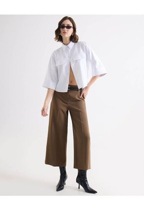 Blusa Para Mujer Manga 3/4 Color Hueso Marca Seven Seven #28124127