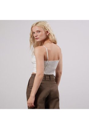 Blusa Para Mujer Manga Sisa Color Marfil Marca Seven Seven #28123842