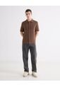 Jean Loose Tono Gris  Para Hombre Gris Seven Seven de Seven Seven