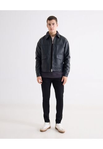 Jean Skinny Tono Negro  Para Hombre Negro Seven Seven Seven Seven