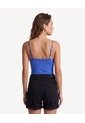 Body Escote En V Con Tiras Ajustables  Para Mujer Azul Seven Seven de Seven Seven