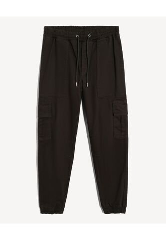 Pantalón Jogger Cargo  Para Hombre Café Seven Seven Seven Seven