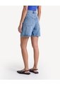 Short Largo De Corte Amplio  Para Mujer Azul Seven Seven de Seven Seven