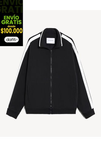 Chaqueta Para Hombre Bomber Color Negro Marca Seven Seven #45080482 Seven Seven