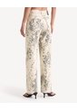 Jean Straight Con Diseño Animal  Para Mujer Arena Seven Seven de Seven Seven