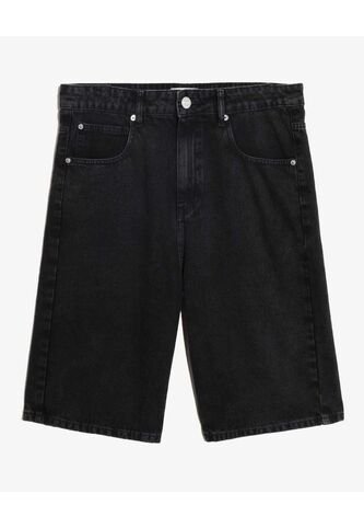 Bermuda Loose Tono Negro  Para Hombre Negro Seven Seven Seven Seven