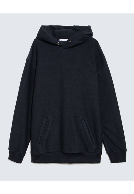 Buzo Para Hombre Hoodie Color Azul Oscuro Marca Seven Seven #45060684