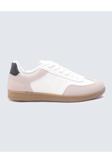 Tenis Para Mujer Casual Color Beige Marca Seven Seven #28720133