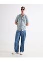 Jean Loose Tono Medio  Para Hombre Azul Seven Seven de Seven Seven