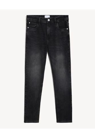 Jean Skinny Negro Lavado  Para Hombre Negro Seven Seven Seven Seven