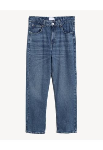 Jean Straight De Tiro Medio  Para Hombre Azul Seven Seven Seven Seven
