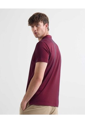 Polo Para Hombre Cuello Mao  Color Rojo Marca Seven Seven #45110882