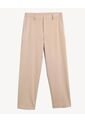 Pantalón Trouser Straigth  Para Hombre Beige Seven Seven de Seven Seven