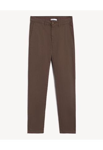 Pantalón Chino Regular  Para Hombre Café Seven Seven Seven Seven