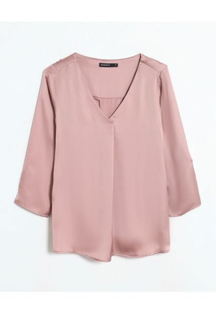 Blusa  Para Mujer Manga 3/4 Color Rosa Marca Seven Seven #28124091
