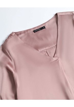 Blusa  Para Mujer Manga 3/4 Color Rosa Marca Seven Seven #28124091