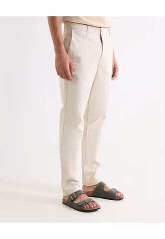 Pantalón Chino Regular En Drill  Para Hombre Crudo Seven Seven Seven Seven