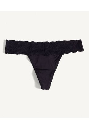 Panty Para Mujer Tanga Color Unicolor Marca Seven Seven #28800077