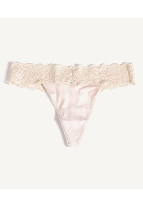 Panty Para Mujer Tanga Color Unicolor Marca Seven Seven #28800077