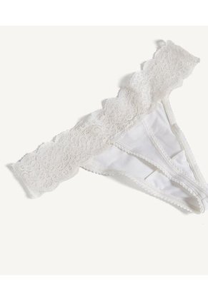 Panty Para Mujer Tanga Color Unicolor Marca Seven Seven #28800077