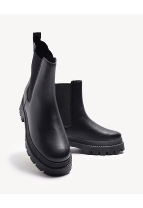 Botas  Para Mujer Básico Color Negro Marca Seven Seven #28670085