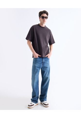 Jean Loose Tono Medio  Para Hombre Azul Seven Seven Seven Seven