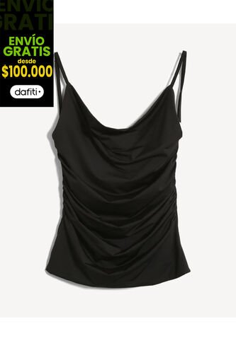 Camiseta Para Mujer Manga Sisa Moda Color Negro Marca Seven Seven #28096483 Seven Seven