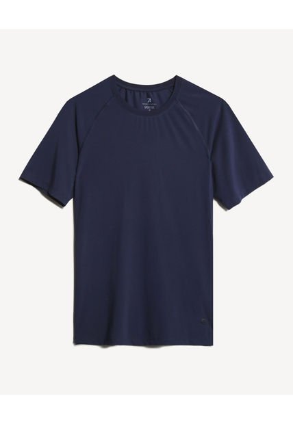 Camiseta Para Hombre Manga Corta Cuello Redondo Color Azul Marca Seven Seven #45092689