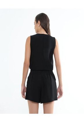 Chaleco Para Mujer Color Negro Marca Seven Seven #28250114