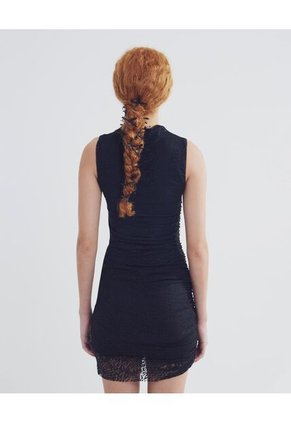 Vestido Para Mujer Manga Sisa Color Negro Marca Seven Seven #28171288