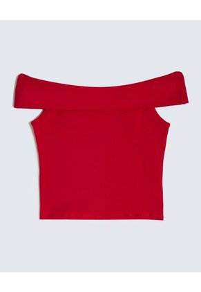 Camiseta Para Mujer Manga Corta Color Rojo Marca Seven Seven #28096145