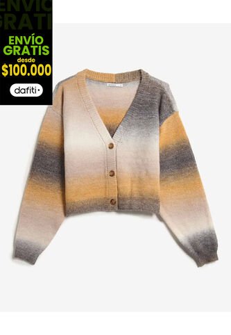 Saco Para Mujer Cardigan Color Arena Marca Seven Seven #28330681 Seven Seven