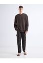 Pantalón Cargo Con Pretina Elástica  Para Hombre Verde Seven Seven de Seven Seven