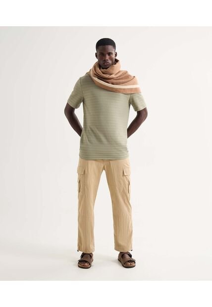 Pantalón Para Hombre Multiusos Plano Color Arena Marca Seven Seven #45071124